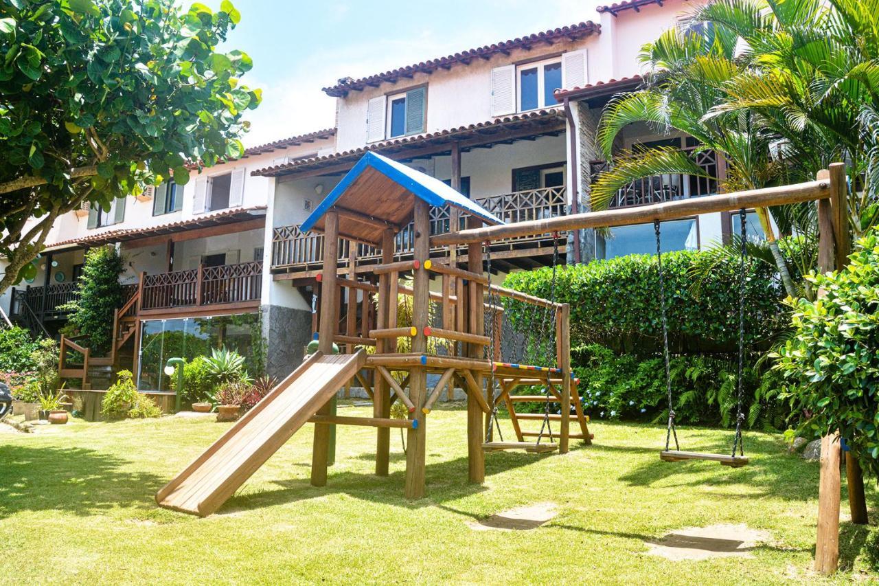 Casa Pe Na Areia Com Varanda Gourmet Em Buzios Rj Exterior photo