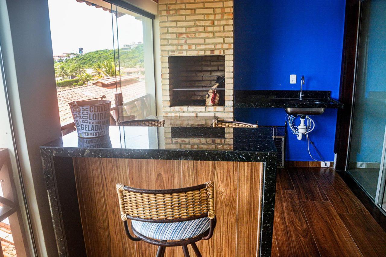 Casa Pe Na Areia Com Varanda Gourmet Em Buzios Rj Exterior photo